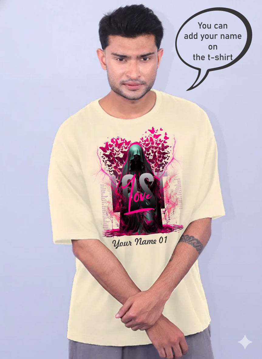 Custom Love Printed T-Shirt 1642 MB