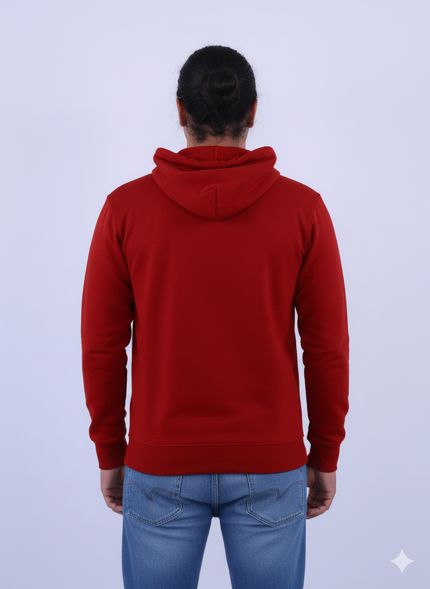 Customizable Red Hoodie 1513 MD
