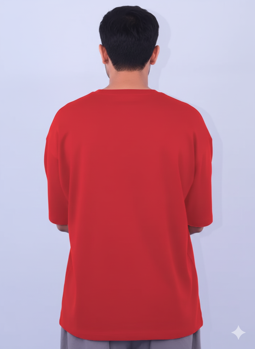 Red Oversized T-Shirt 1517 MC 1517 MD