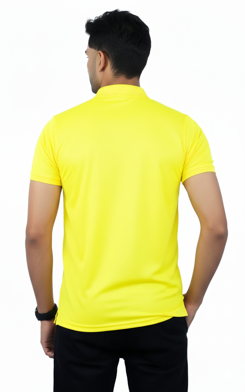 Custom Yellow Graphic T-Shirt 1510 MD