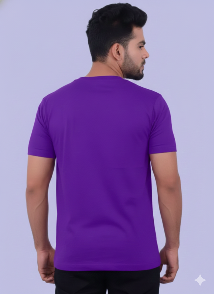 Customizable Purple T-Shirt 1782 MD