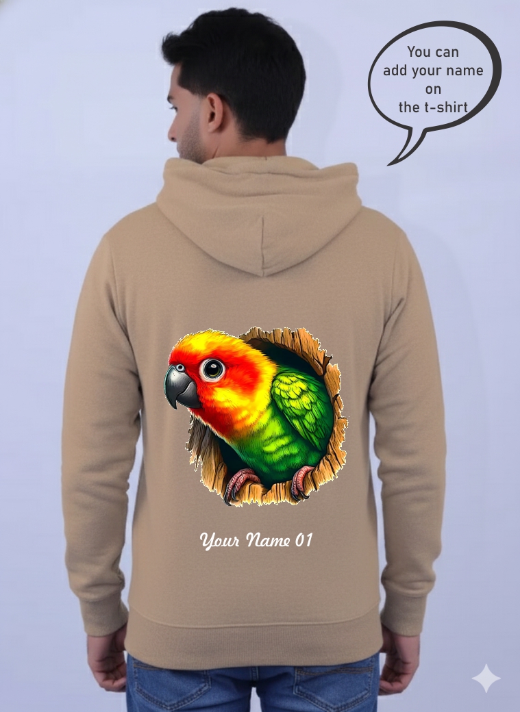 Personalized Parrot Hoodie 1749 MA