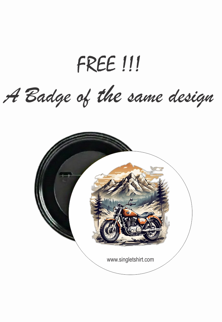 Customized Motorcycle Graphic T-Shirt 1711 MC