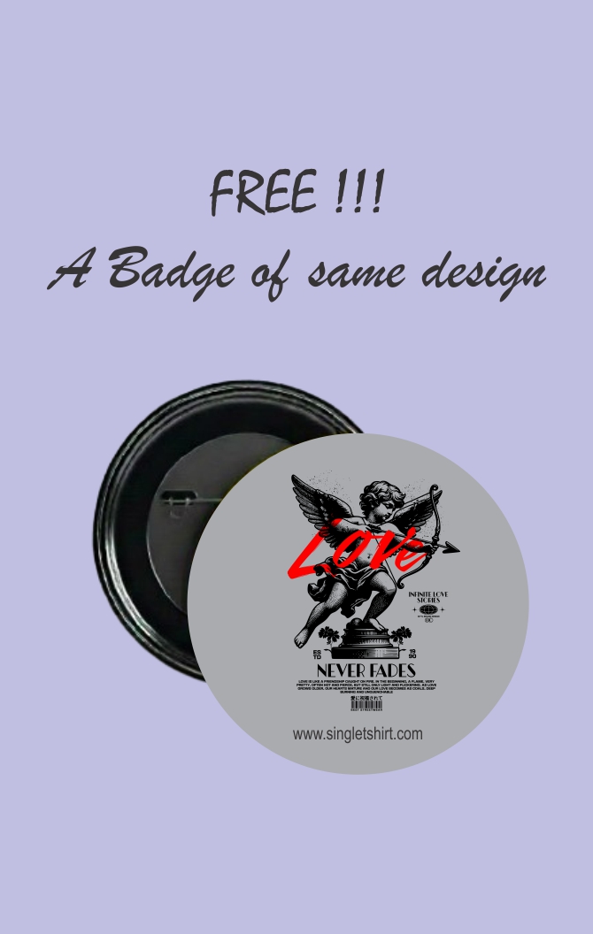 Customized Angel Graphic T-Shirt 1723 MD