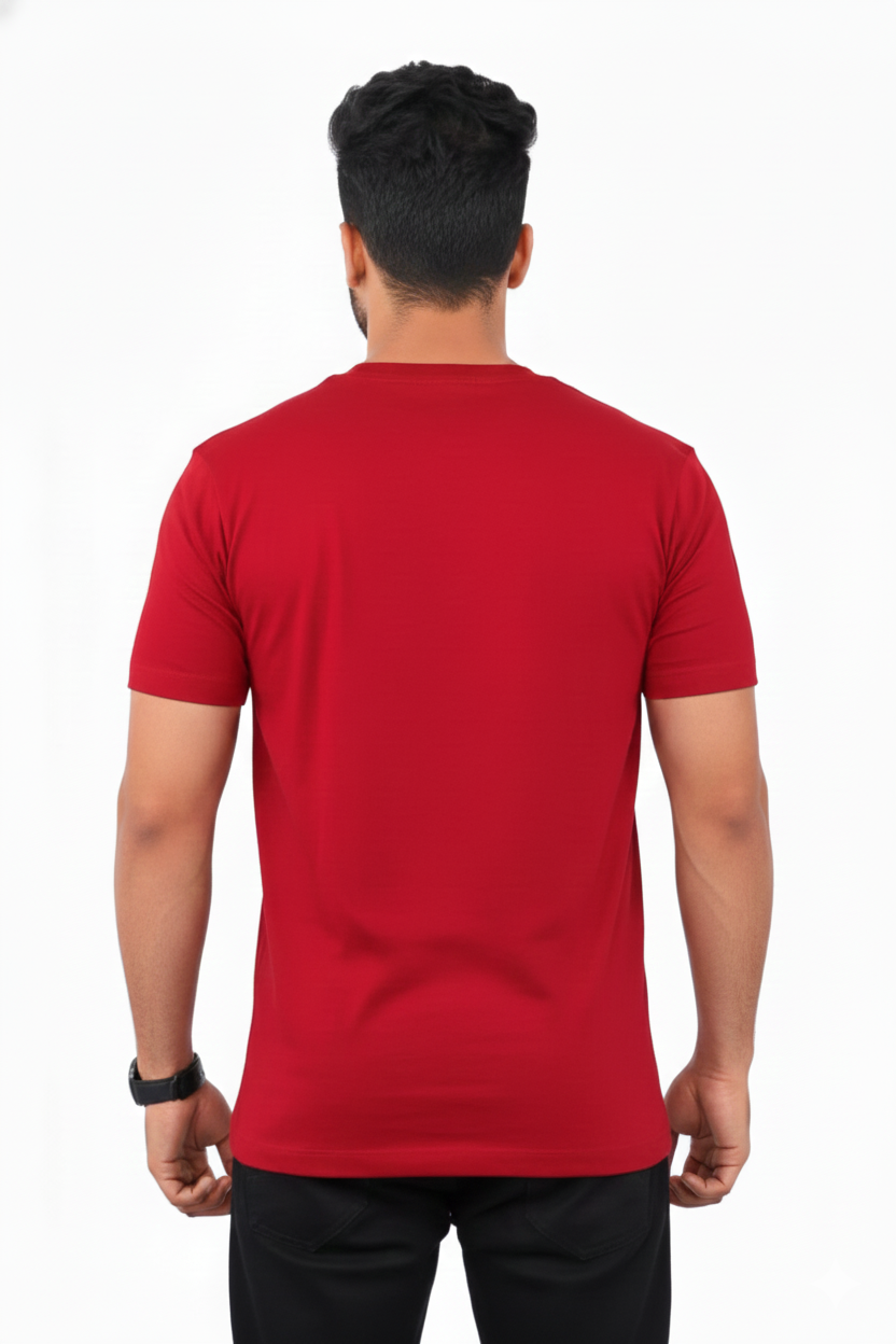 Red Mantra Printed T-Shirt 1469 MB