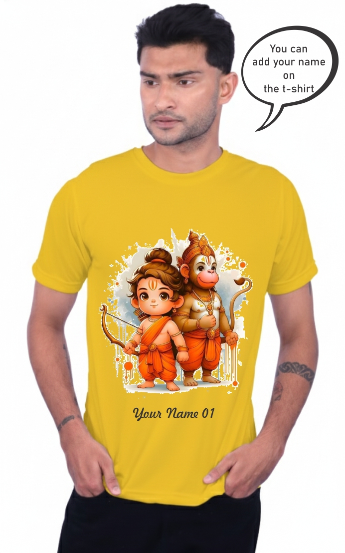 Custom Hanuman Graphic T-Shirt 1711 MB