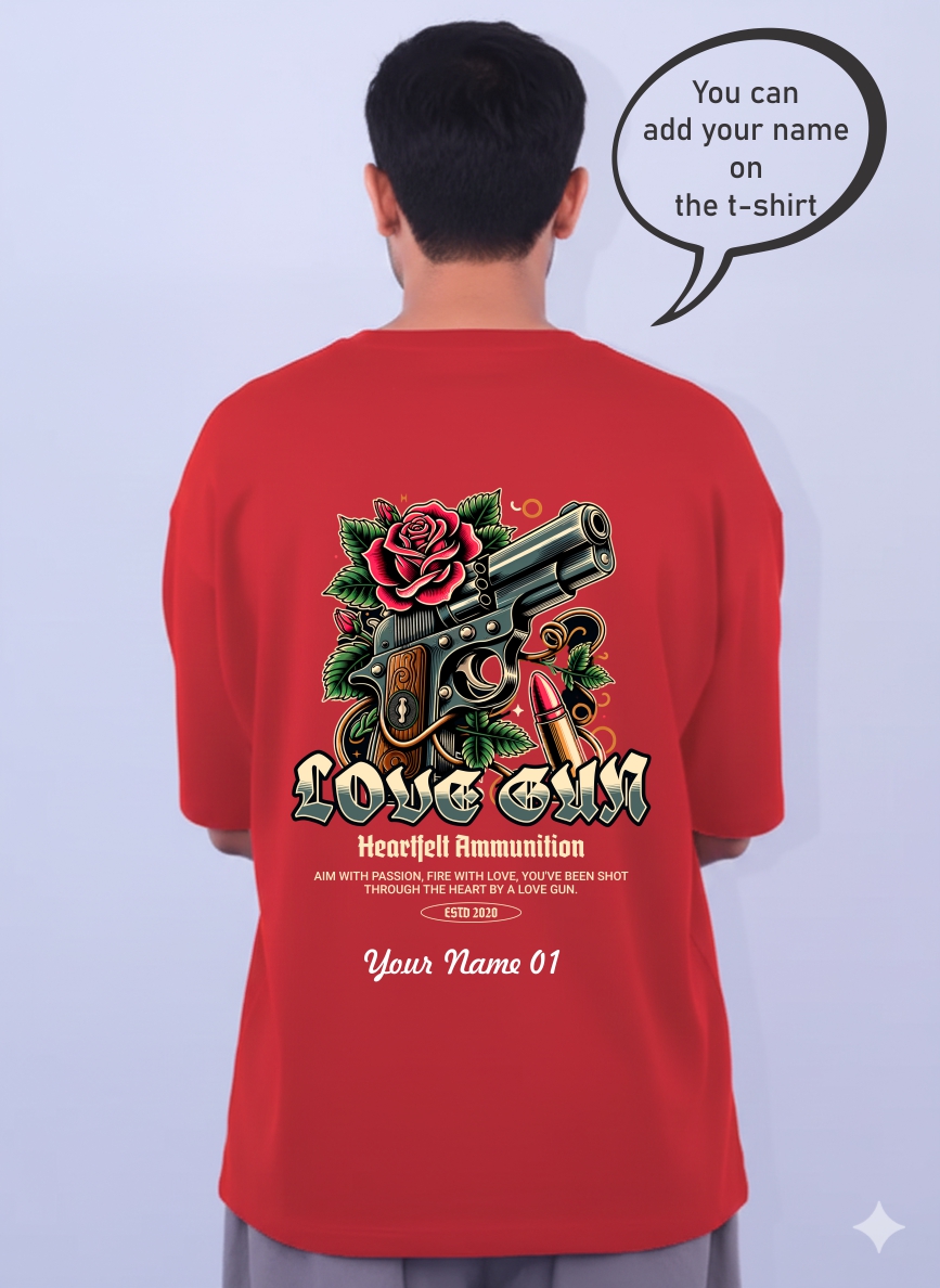 Love Gun Printed T-Shirt 1517 MA