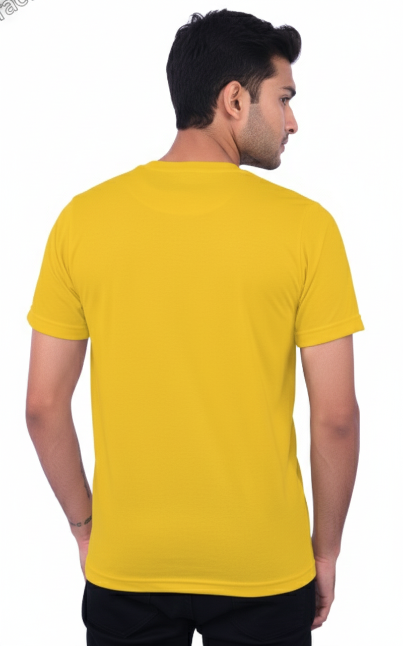 Customizable Yellow T-Shirt 1711 MD