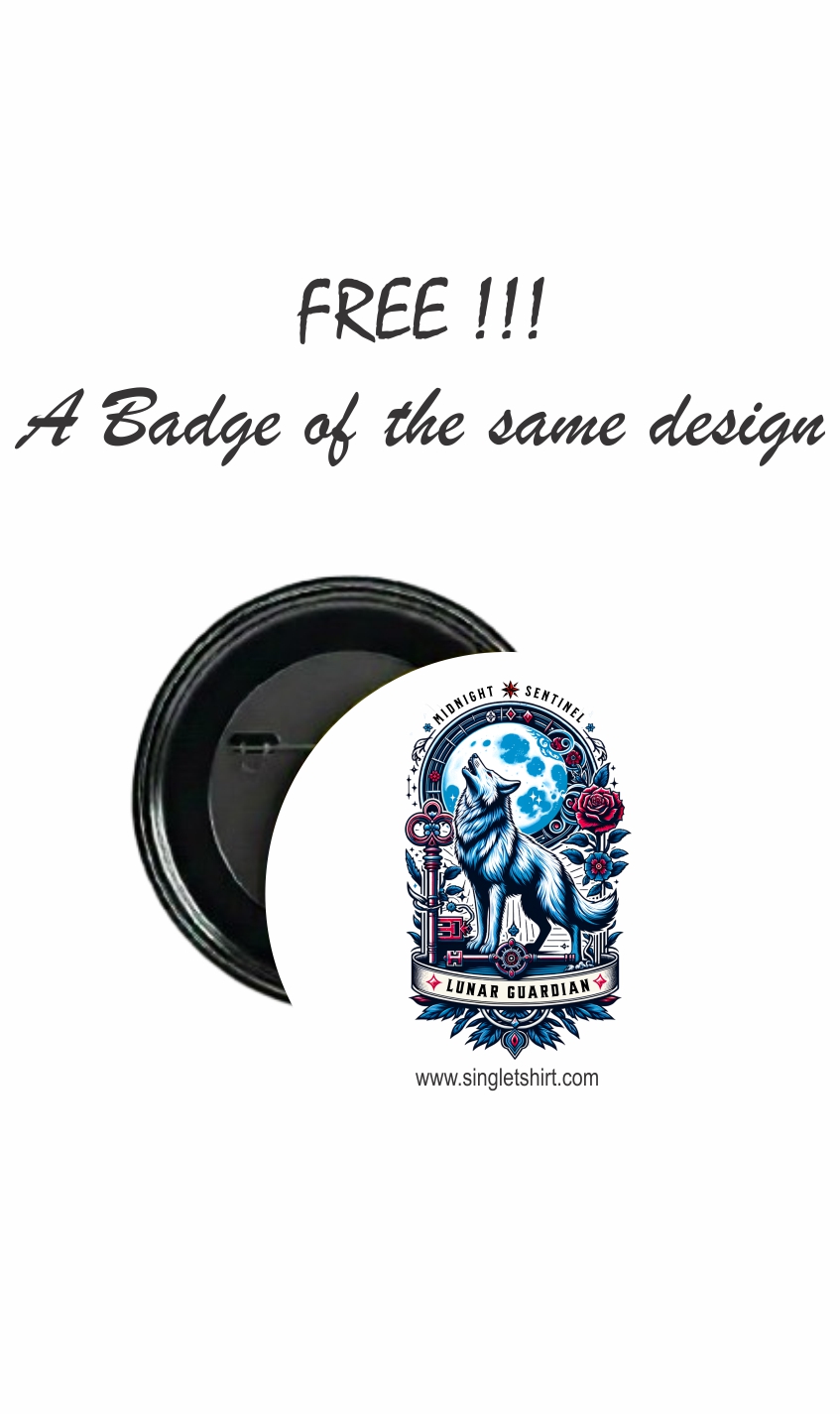 Lunar Guardian Customizable T-Shirt 1511 MD