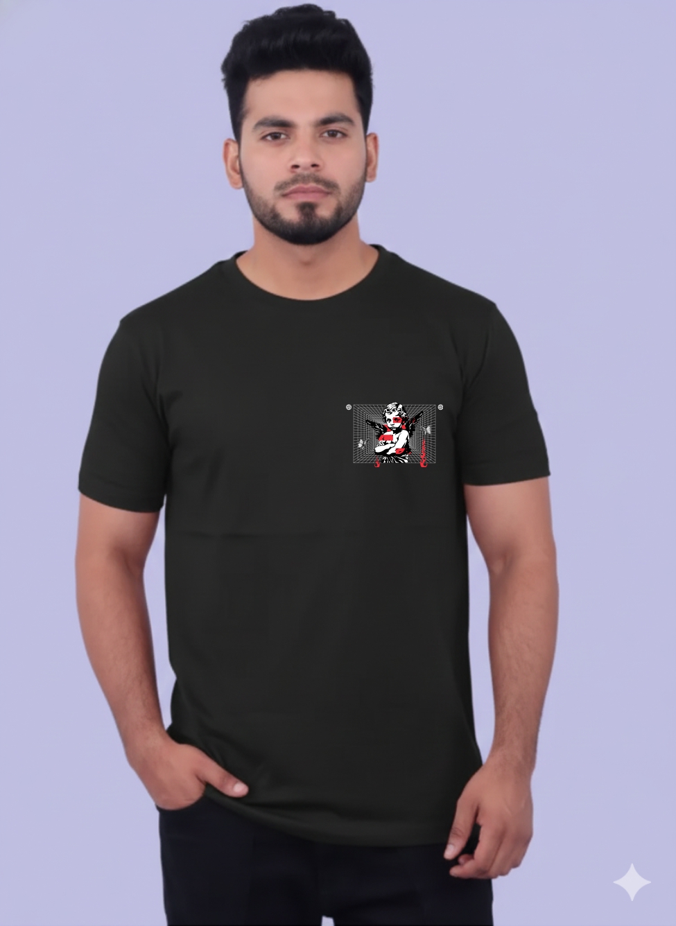 Custom Manipulation Graphic T-Shirt 1554 MC