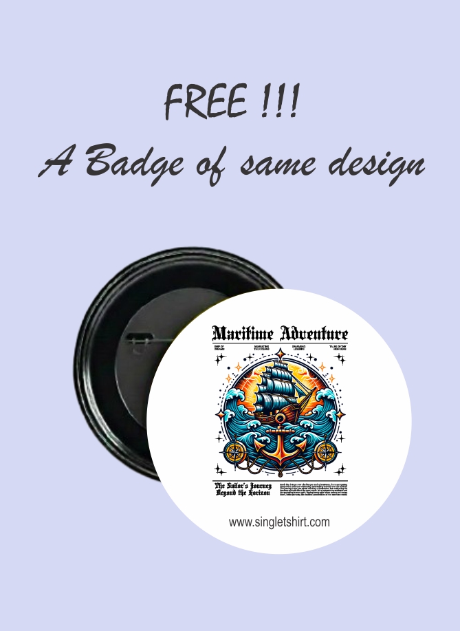 Custom Maritime Adventure T-Shirt 1556 MD