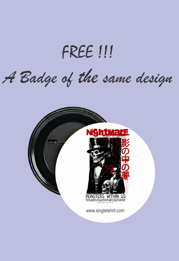 Nightmare Graphic T-Shirt 1775 MD