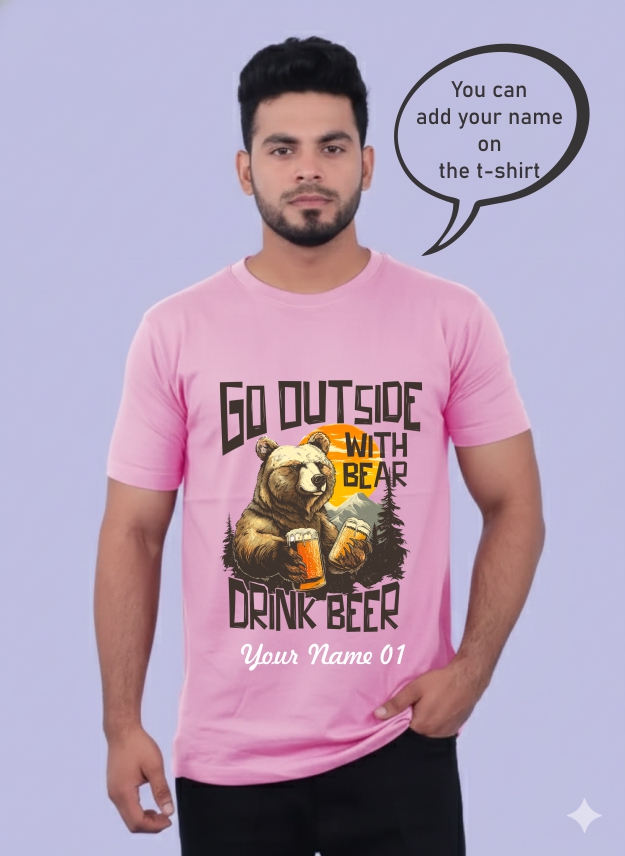 Personalized Pink T-shirt 1775 MC