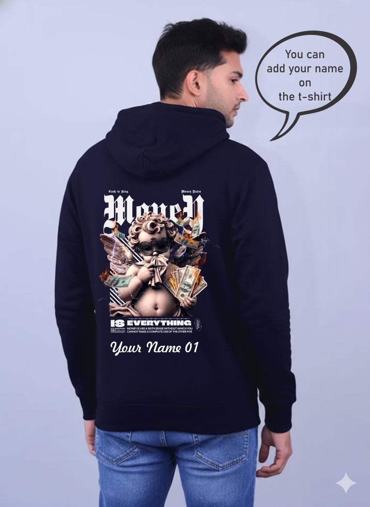 Customized Money Graphic Hoodie 1654 MC