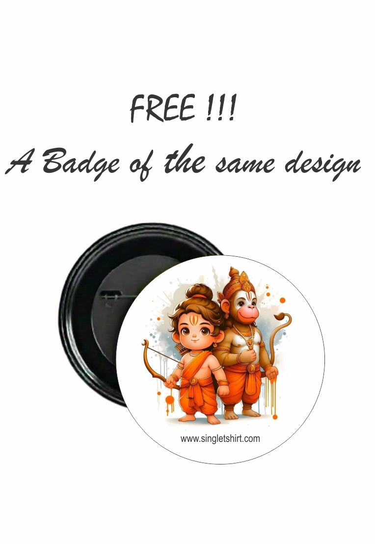 Custom Hanuman Graphic T-Shirt 1711 MB