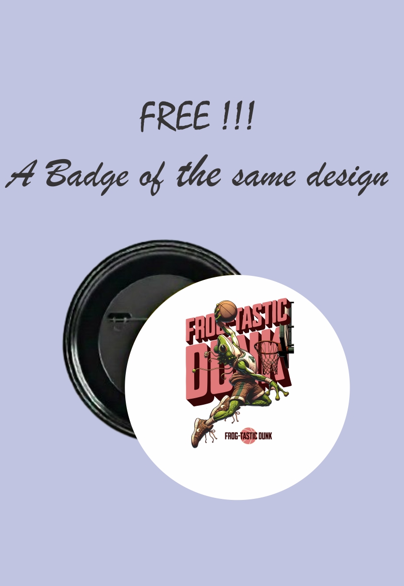 Customizable Frog-tastic Dunk T-shirt 1680 MB