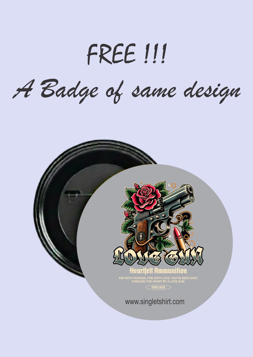 Love Gun Printed T-Shirt 1517 MA