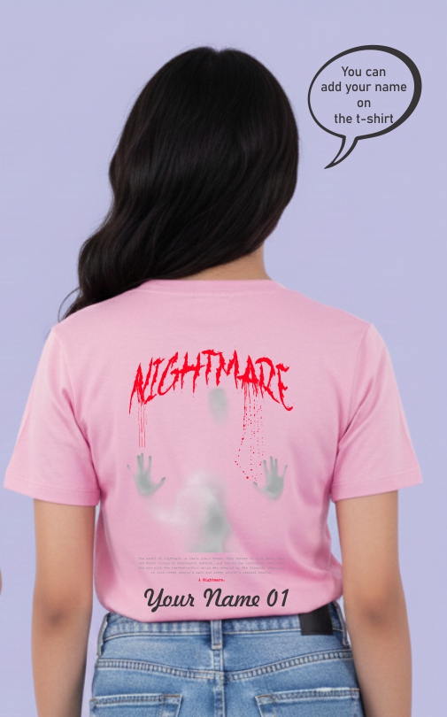 Personalized 'Nightmare' T-shirt 1775 FD
