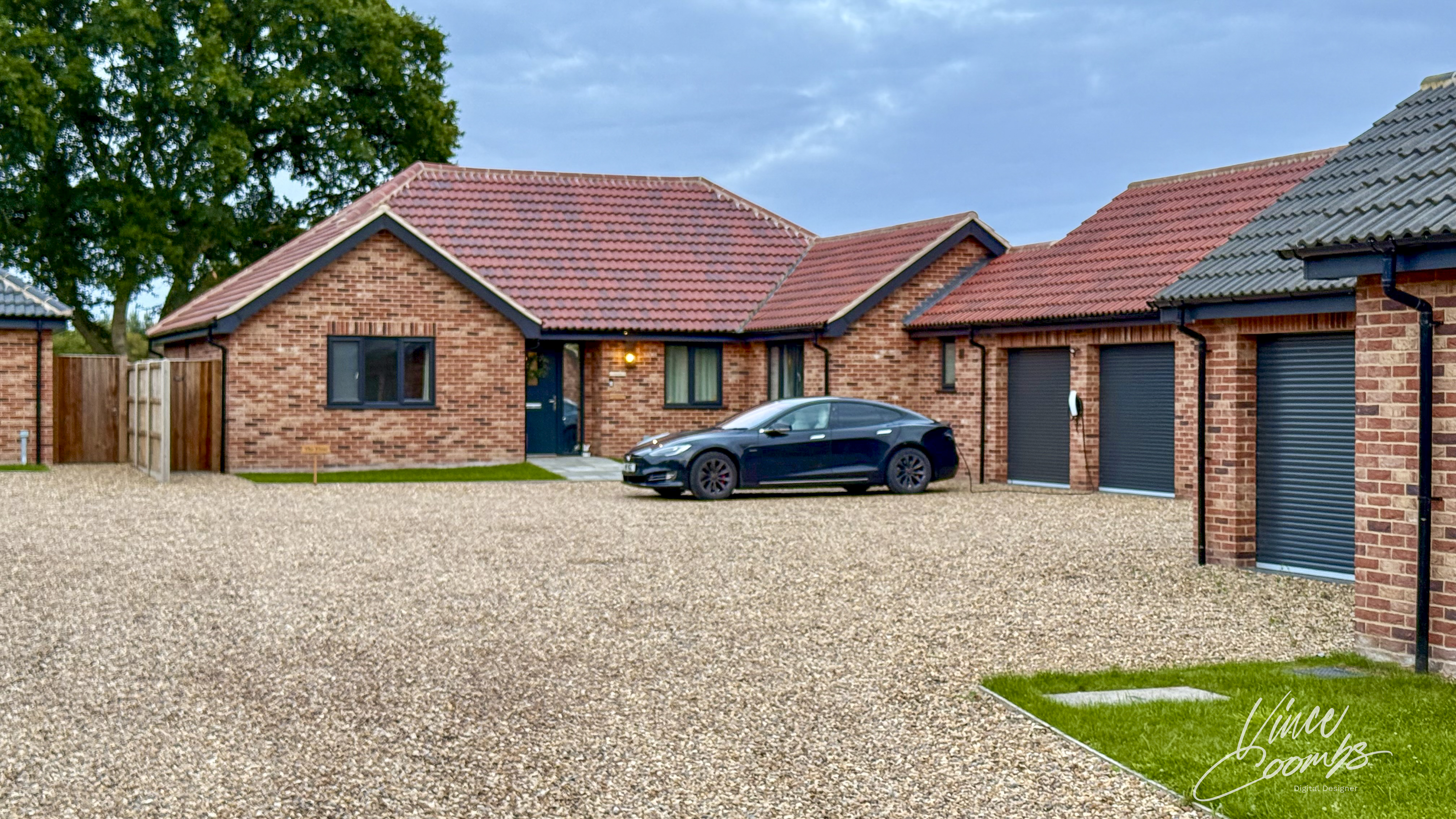 Modern Brick Bungalow