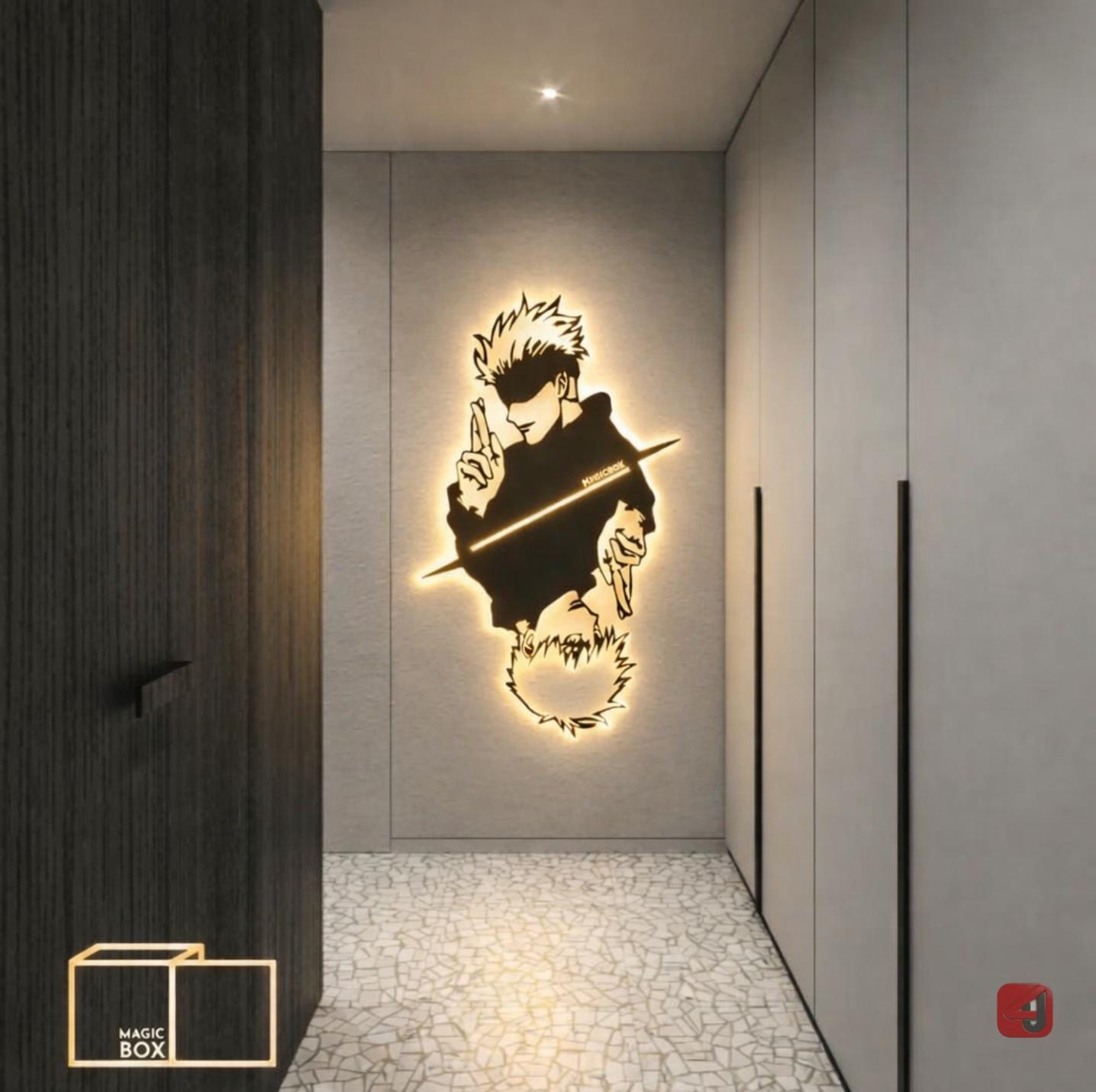 Anime LED Wall Art Light