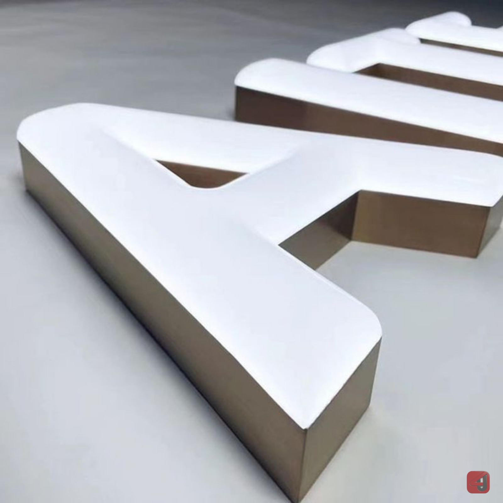3D Illuminated Acrylic Letter Sign