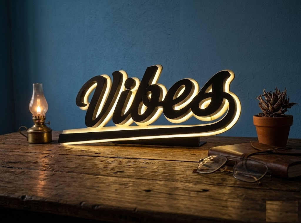 Vibes LED Sign