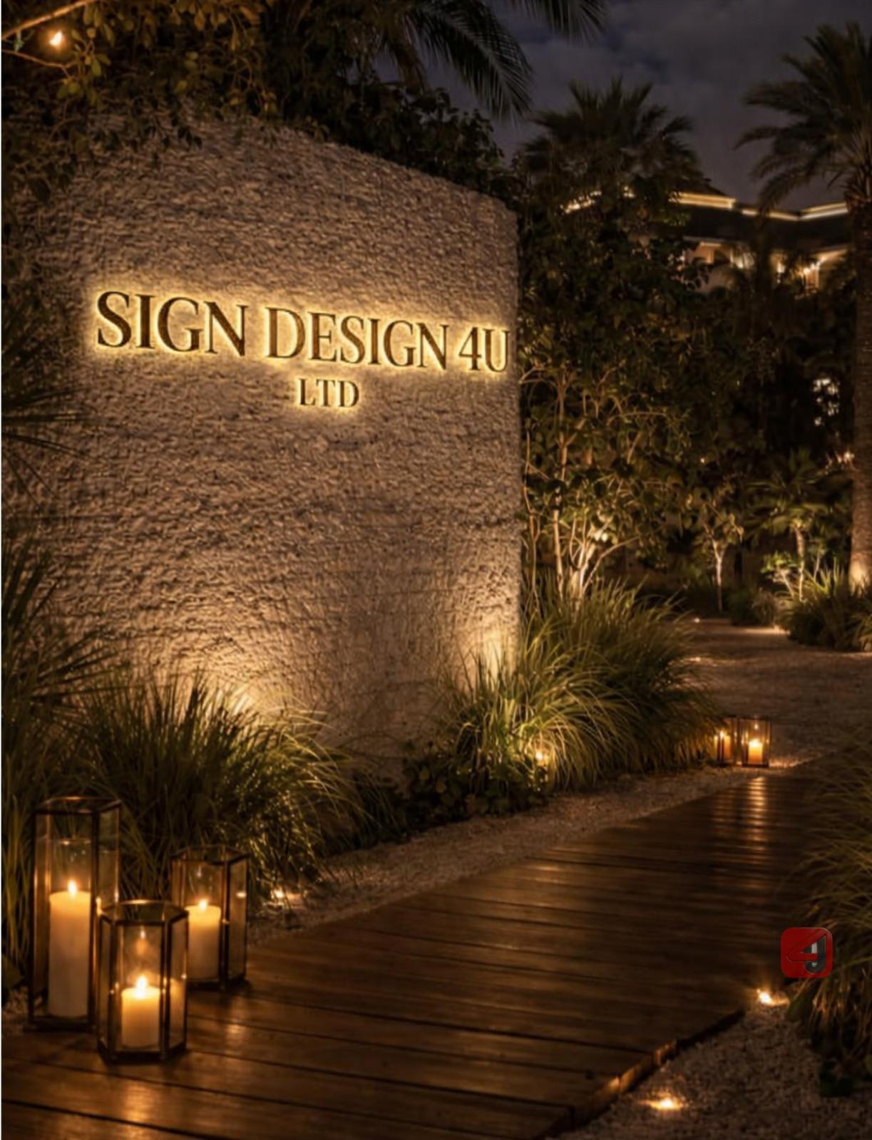 Outdoor LED Business Sign
