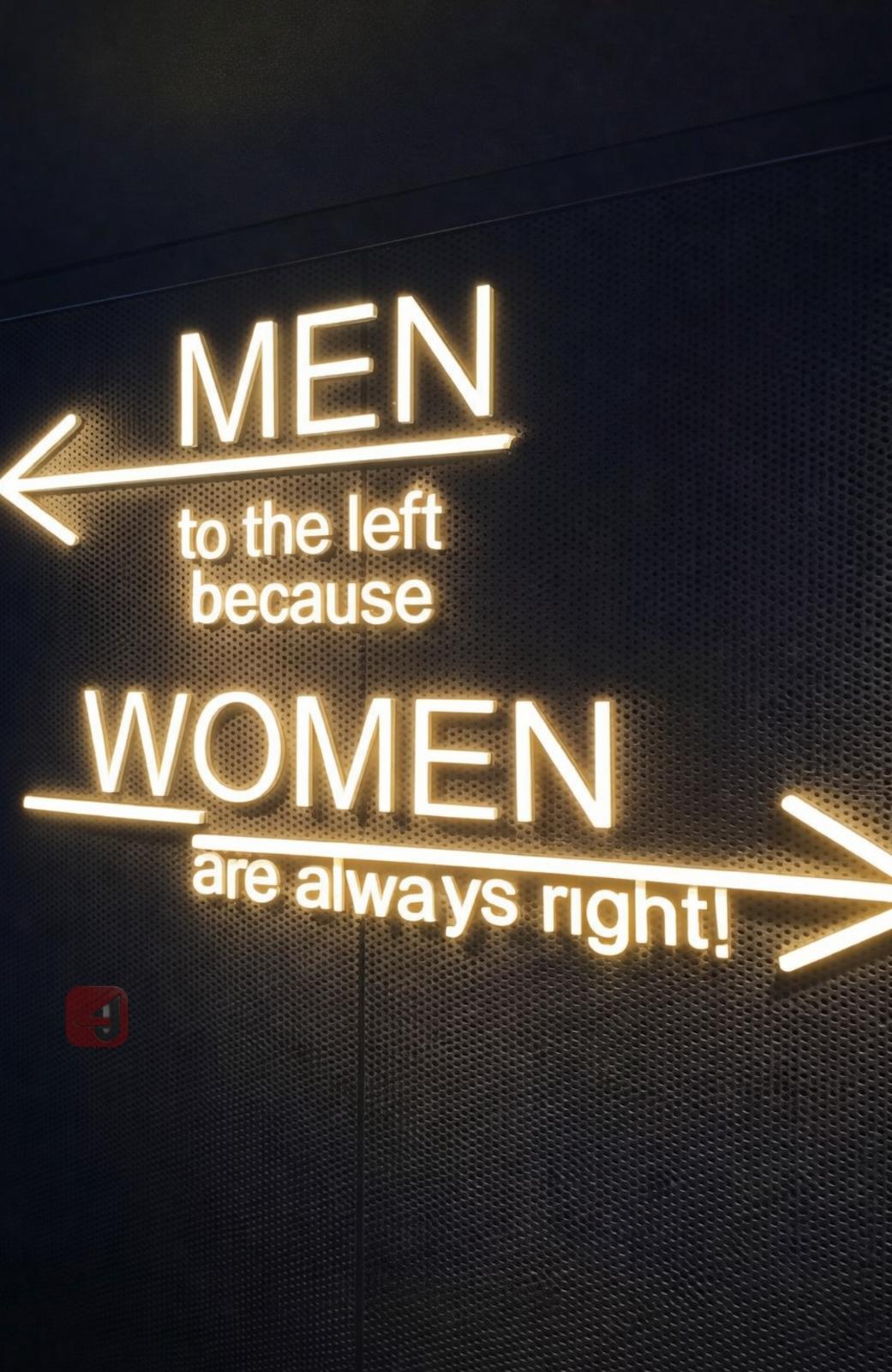 Funny LED Wall Sign