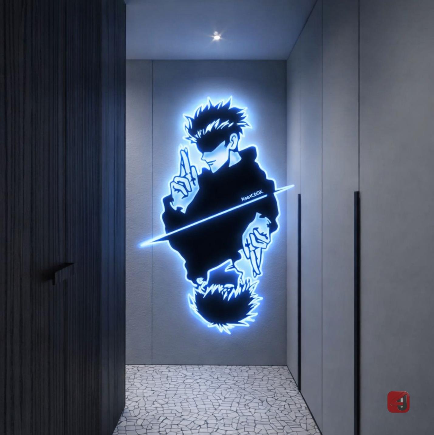 Anime LED Wall Art Light