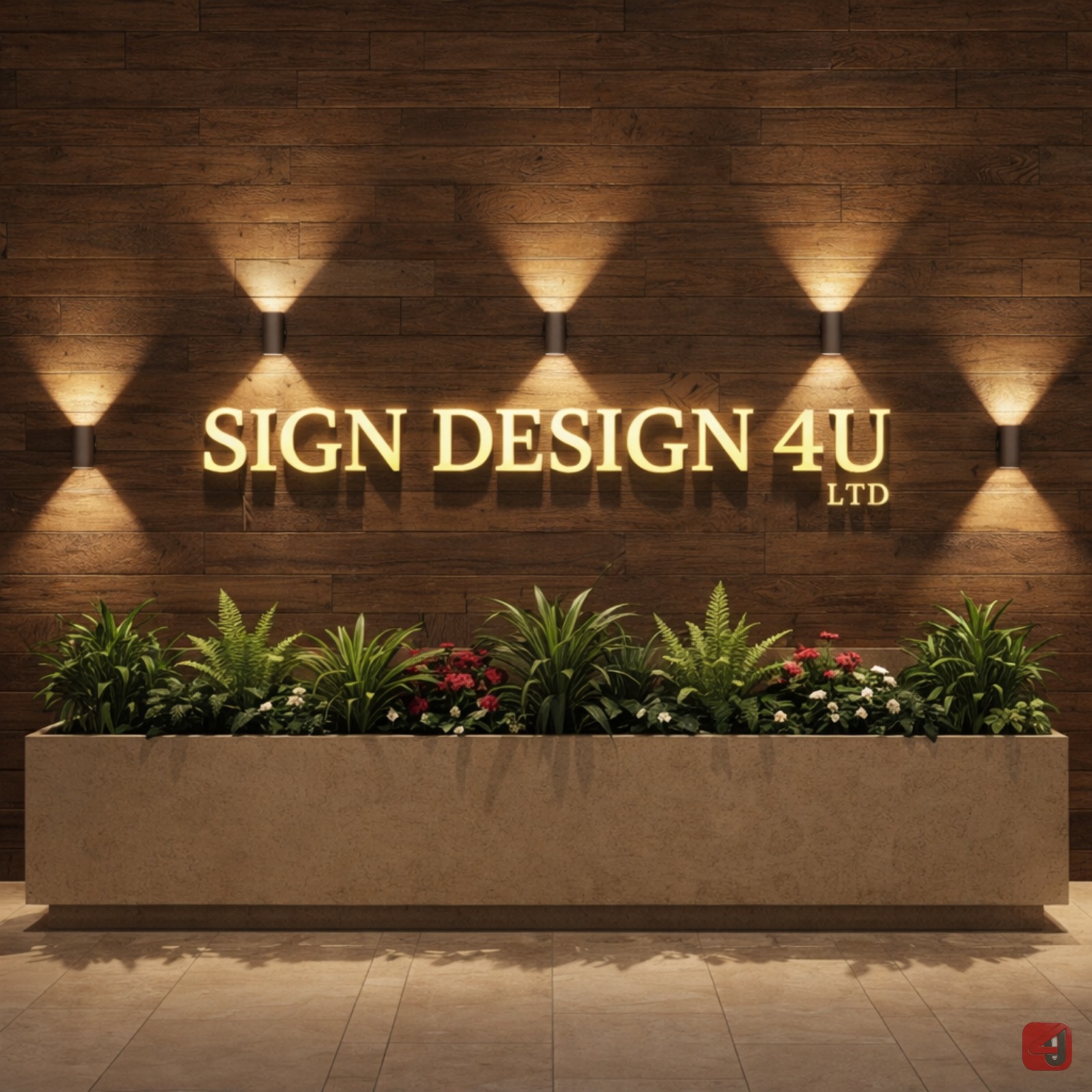 Custom Illuminated Wall Sign