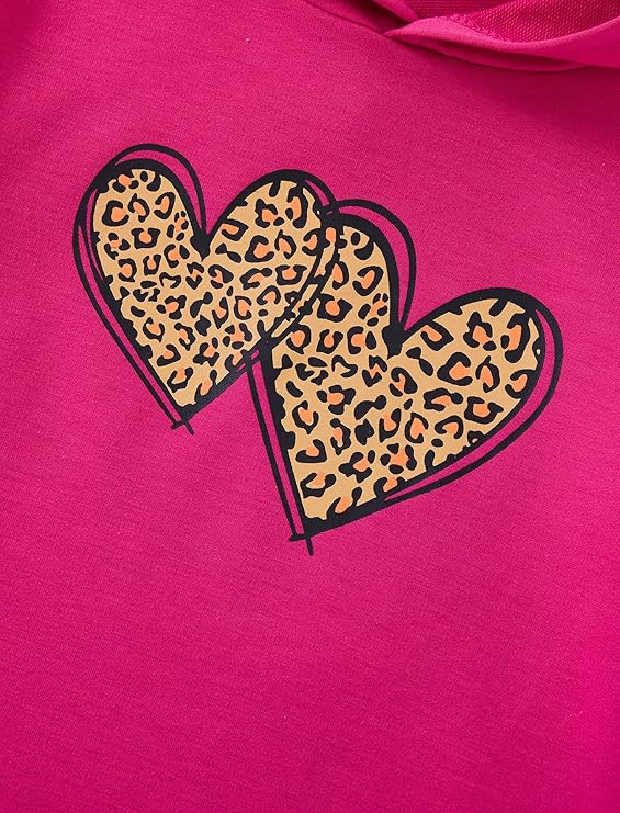 Kid Toddler Girl Clothes Long Sleeve Cute Print Hoodie Sweatshirt Flare Pants Girls Fall Winter Outfits 4-8 Years