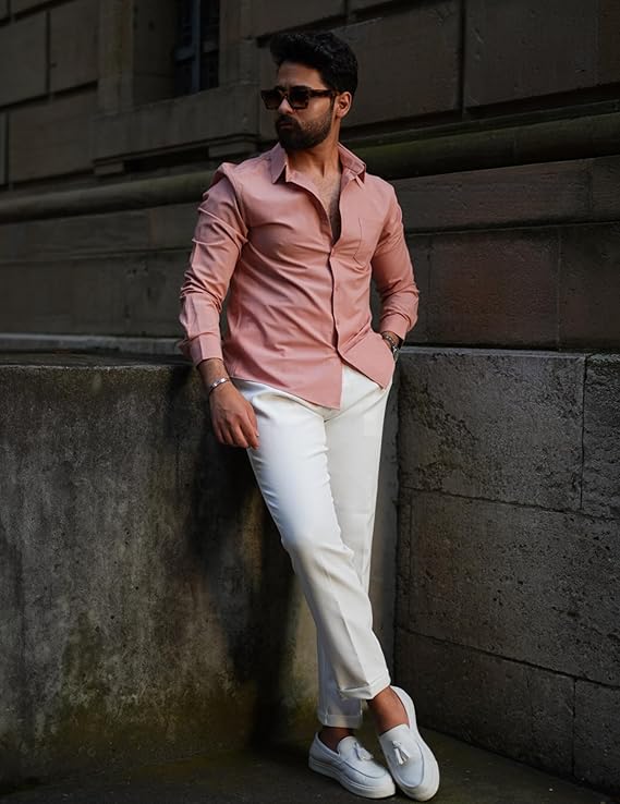 COOFANDY Men's Casual Button Down Shirts Long Sleeve Untucked Shirts Regular Fit Linen Shirt