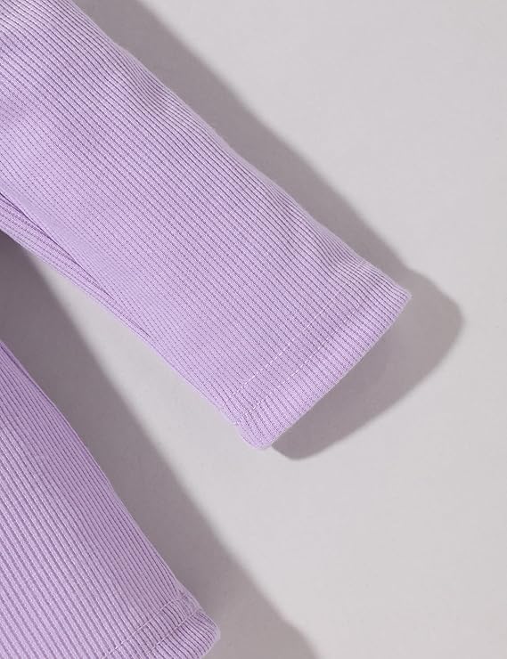 Fuermos Toddler Girl Clothes Puff Sleeve Top and Pleated Girls Plaid Skirt Set 2PCS Girls Outfits Fall Winter