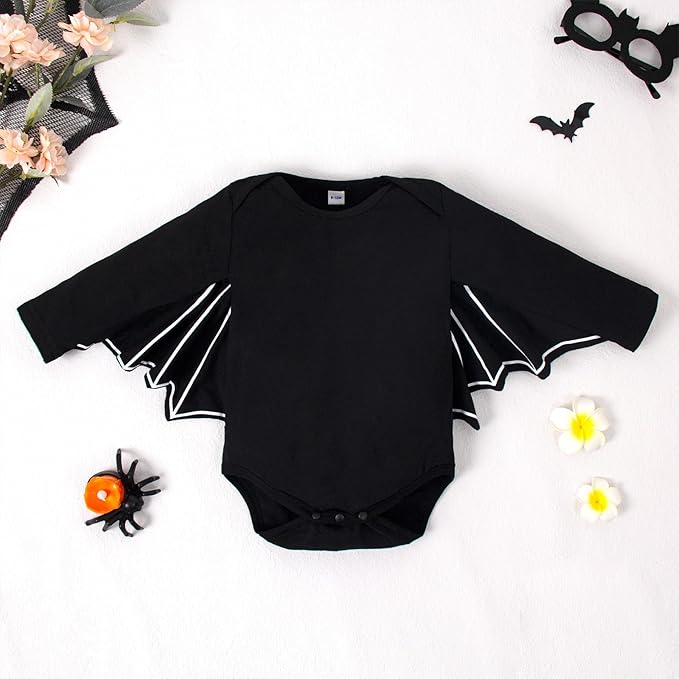Magic Park 3M-3T Kid Long Sleeve Romper Baby Bodysuit Holiday Outfits Toddler Jumpsuit Winter Boy Girl Tops Pants Set