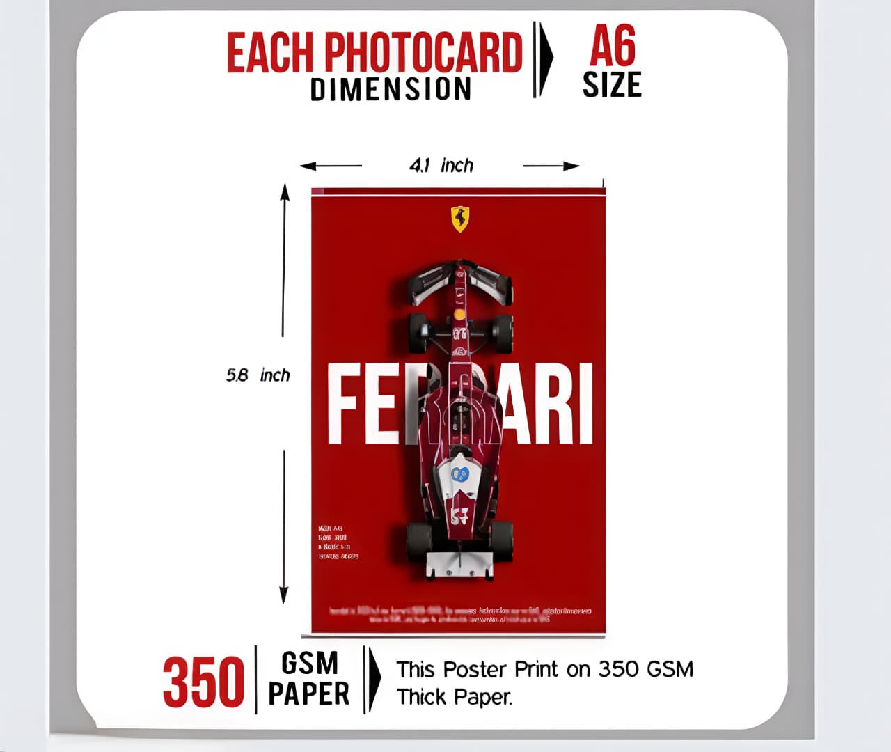 Aesthetic Car Wall Collage Kit || 24pcs (4×6inch) car Aesthetic Posters For Room Decoration Water Resistant Paper Comes With Adhesive Tape (Car )