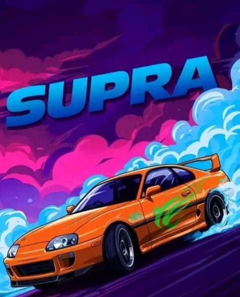 Aesthetic car poster card combo of 25 size A6