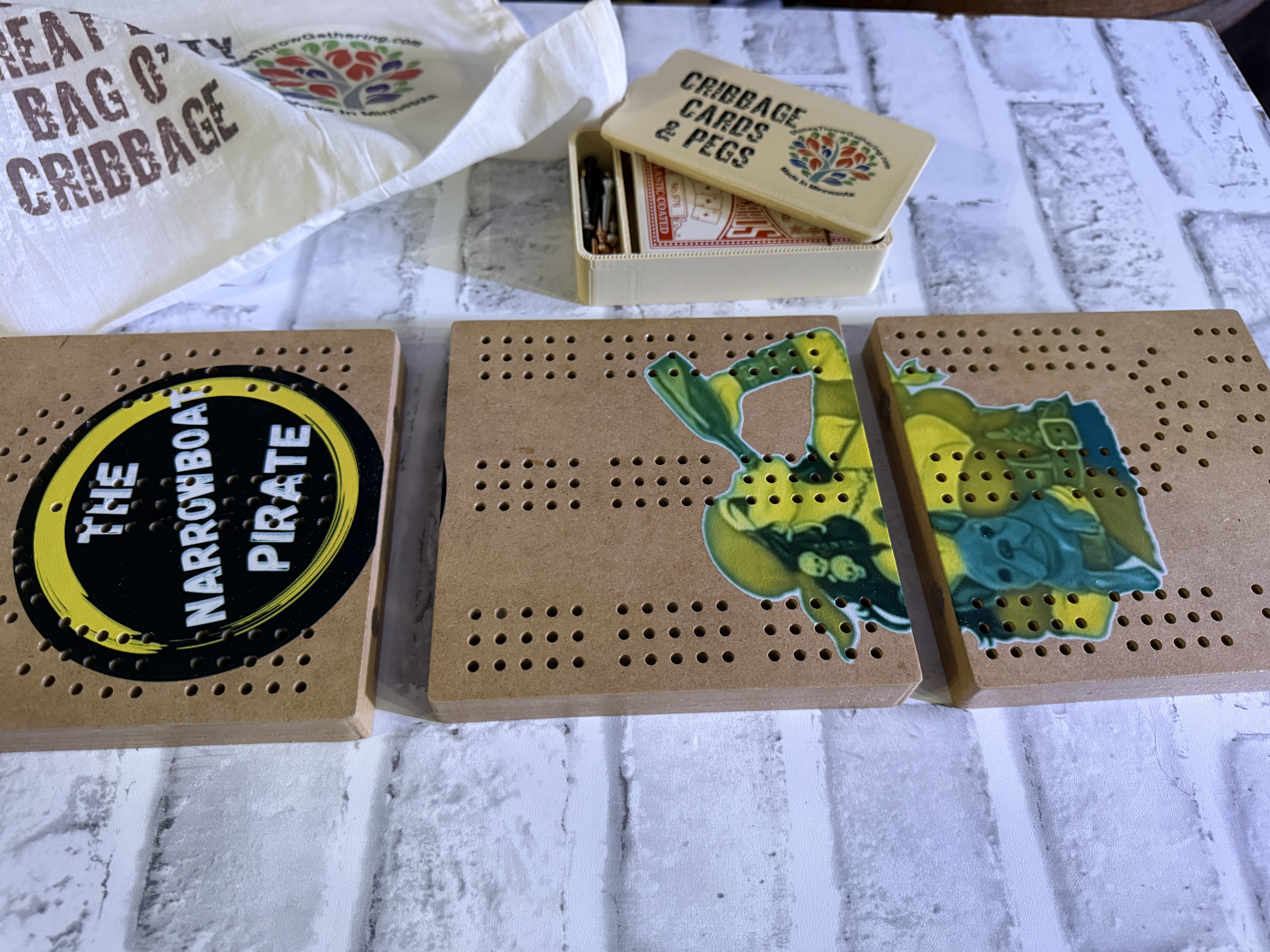 ITTY BITTY GREAT BIG CRIBBAGE