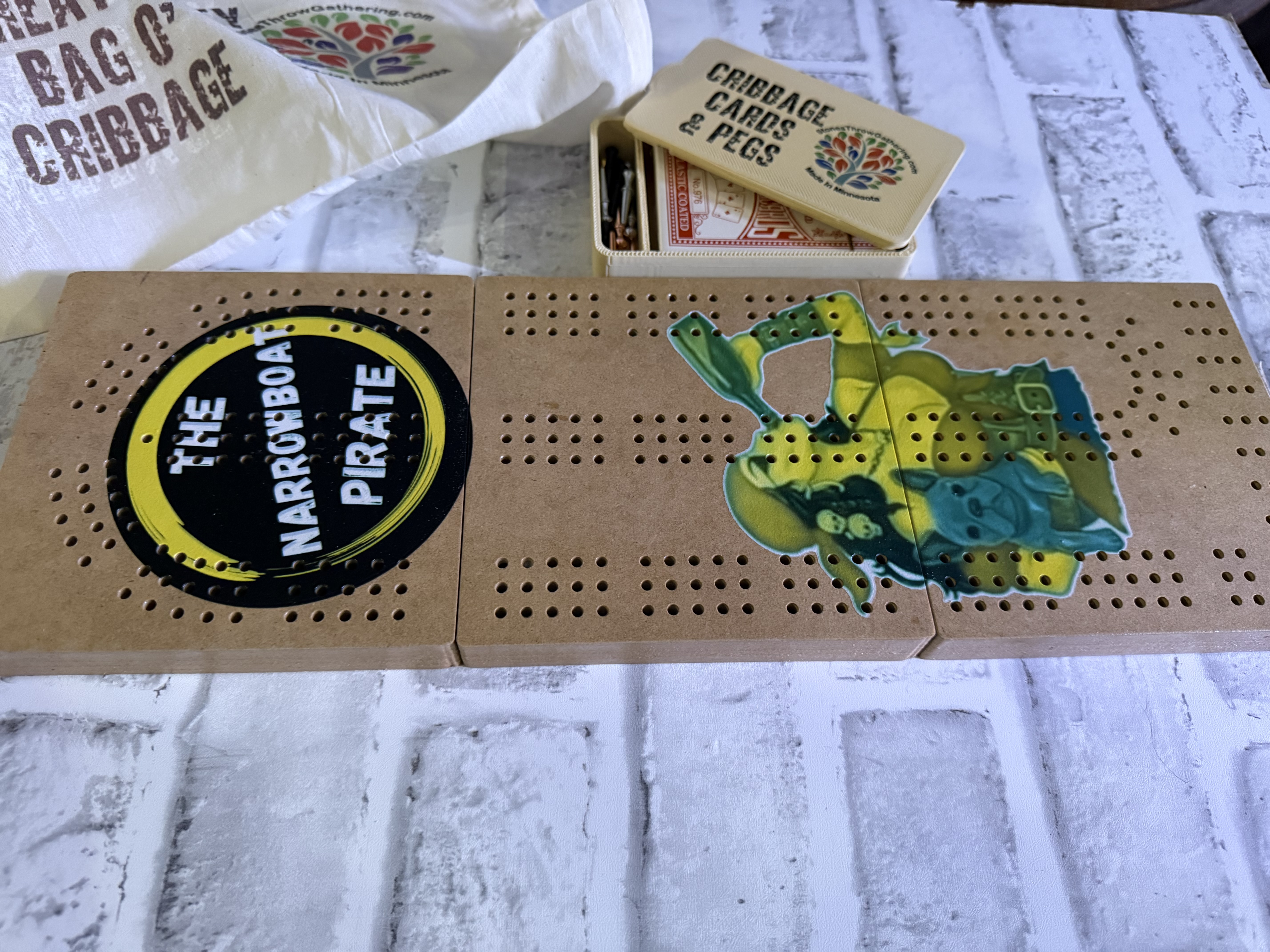 ITTY BITTY GREAT BIG CRIBBAGE