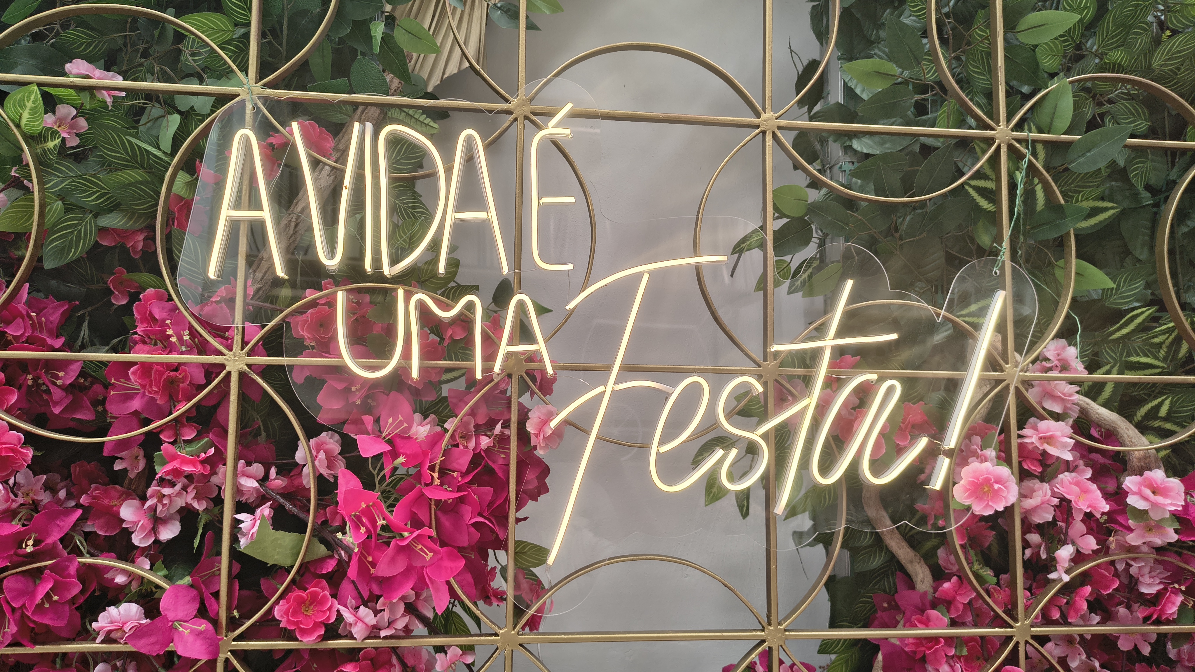 LED A VIDA É UMA FESTA