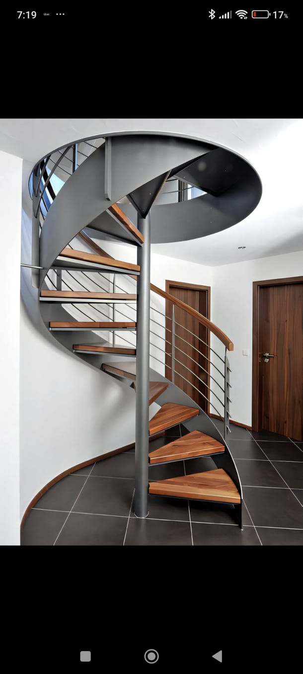 Escalera Caracol Metal