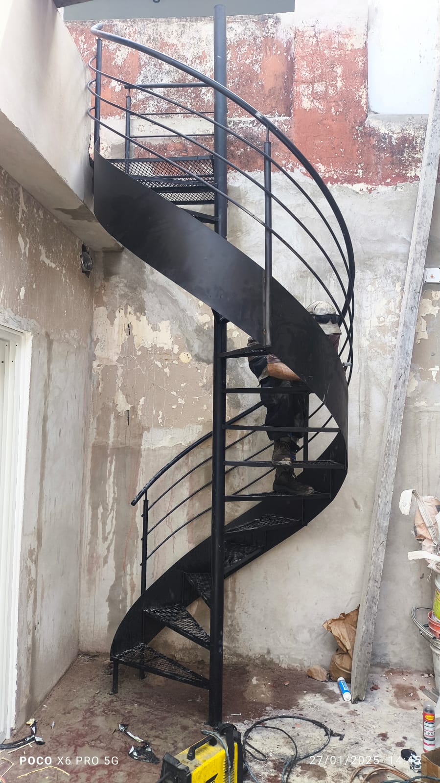 Escalera Caracol Metal