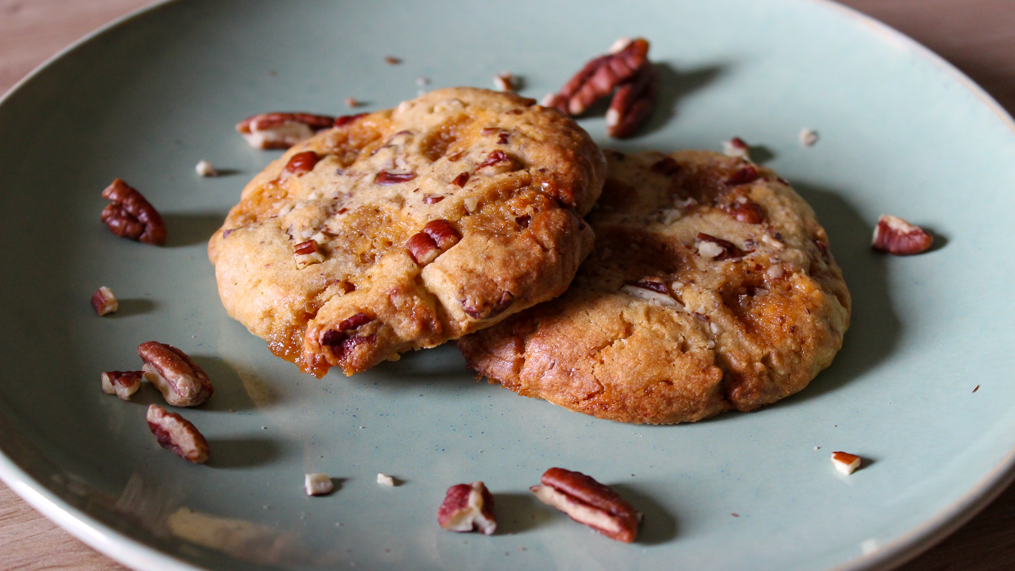 Cookie pécan - caramel