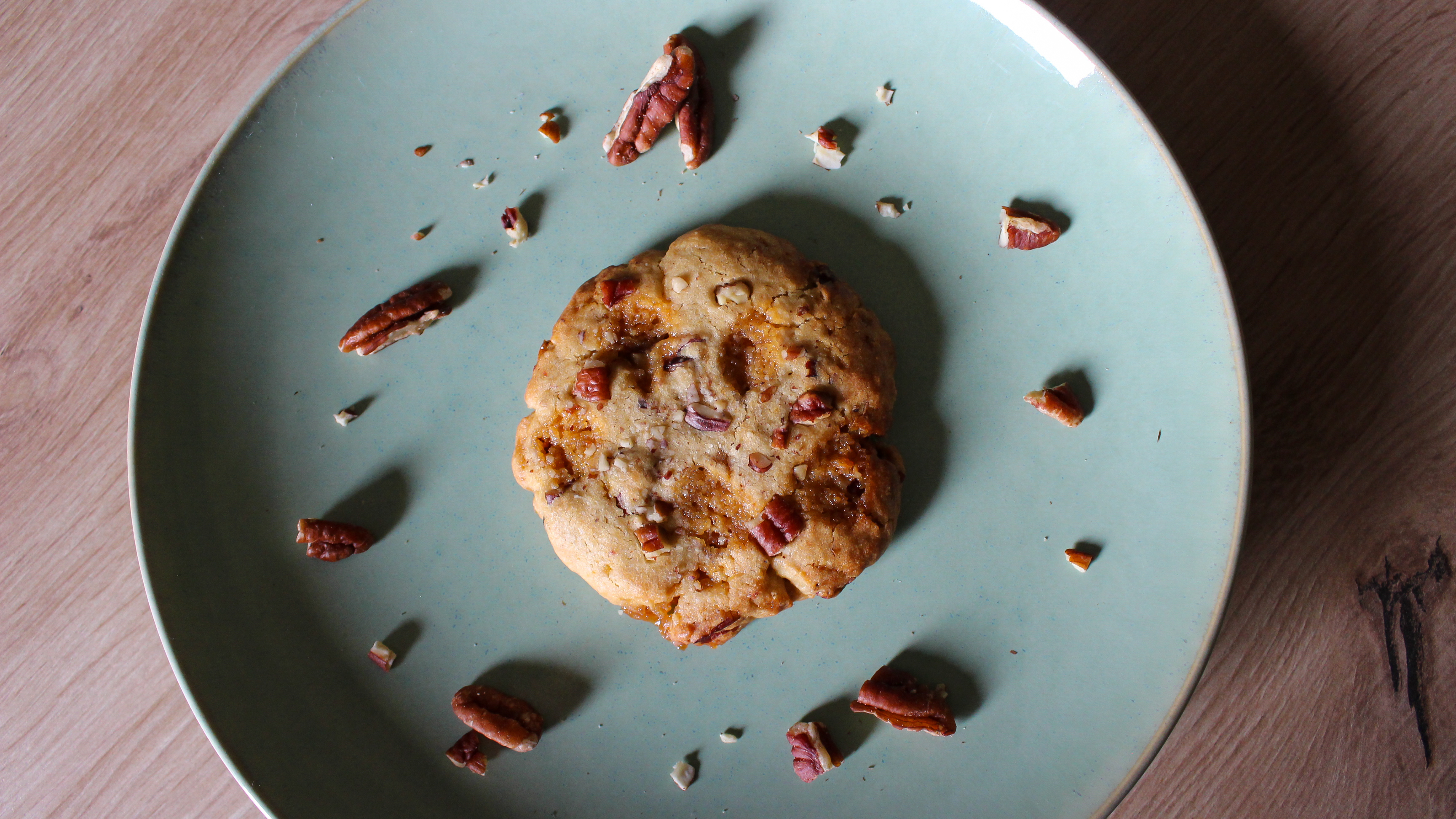 Cookie pécan - caramel