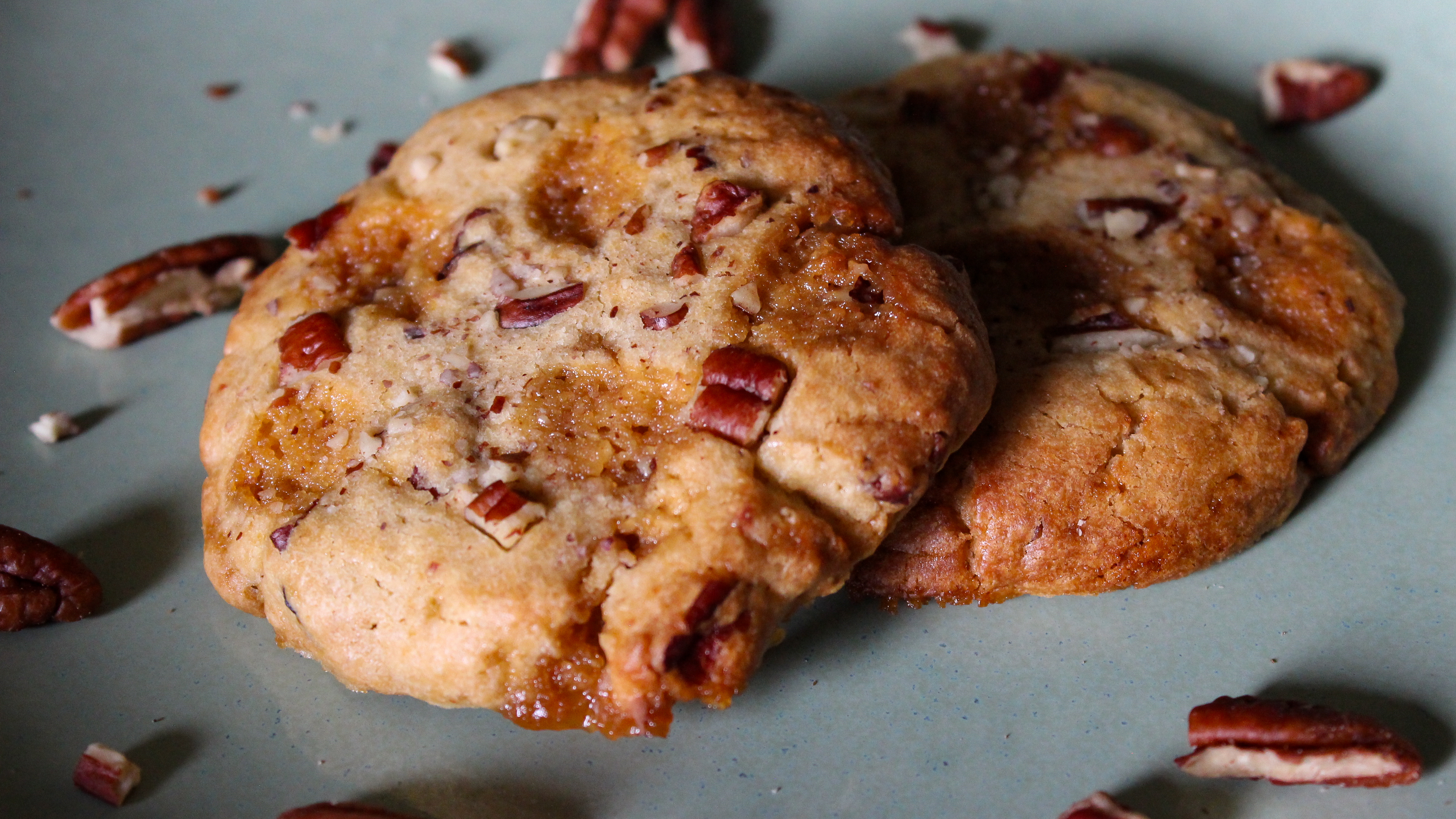 Cookie pécan - caramel