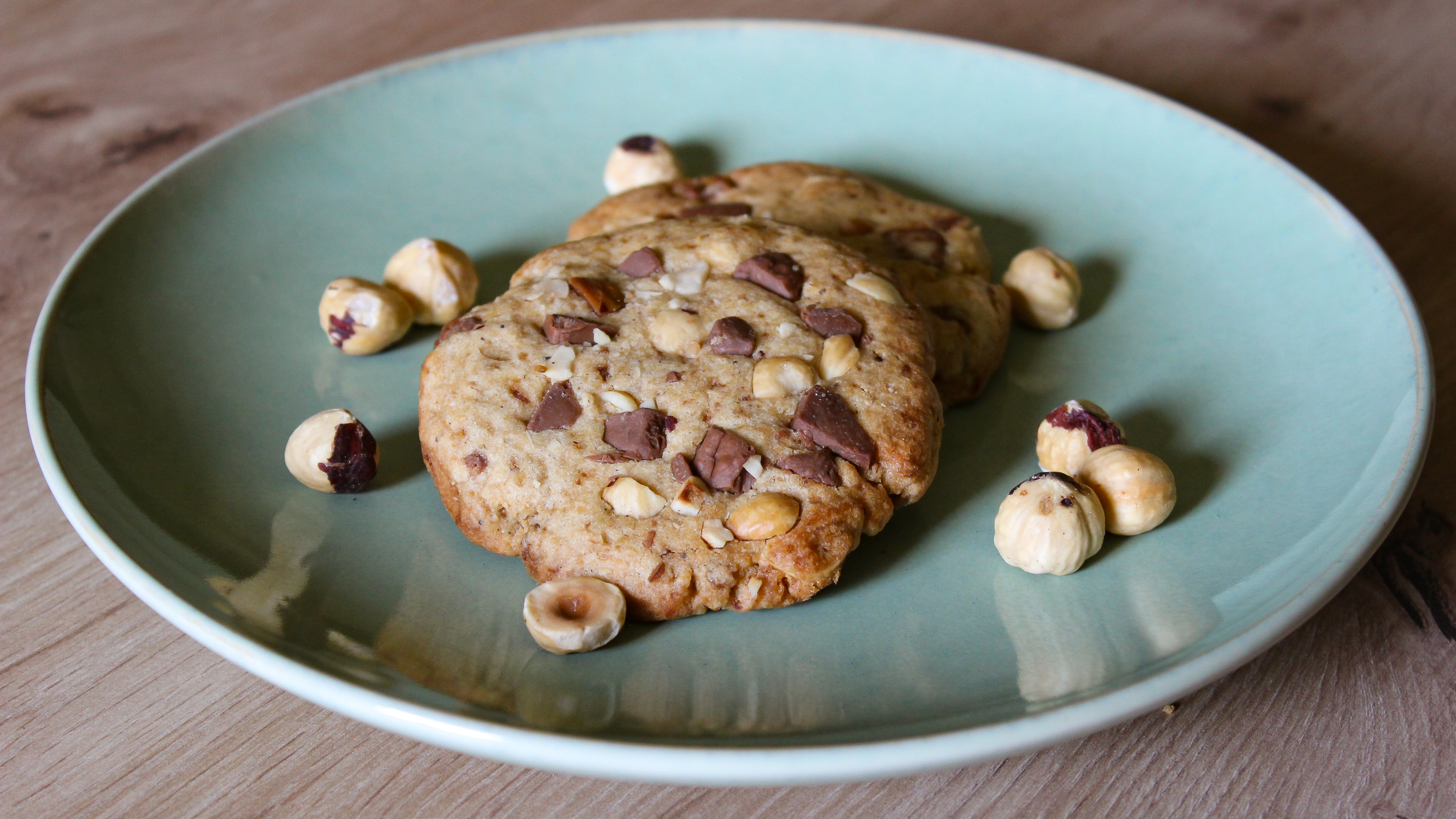 Cookie noisette - chocolat praliné