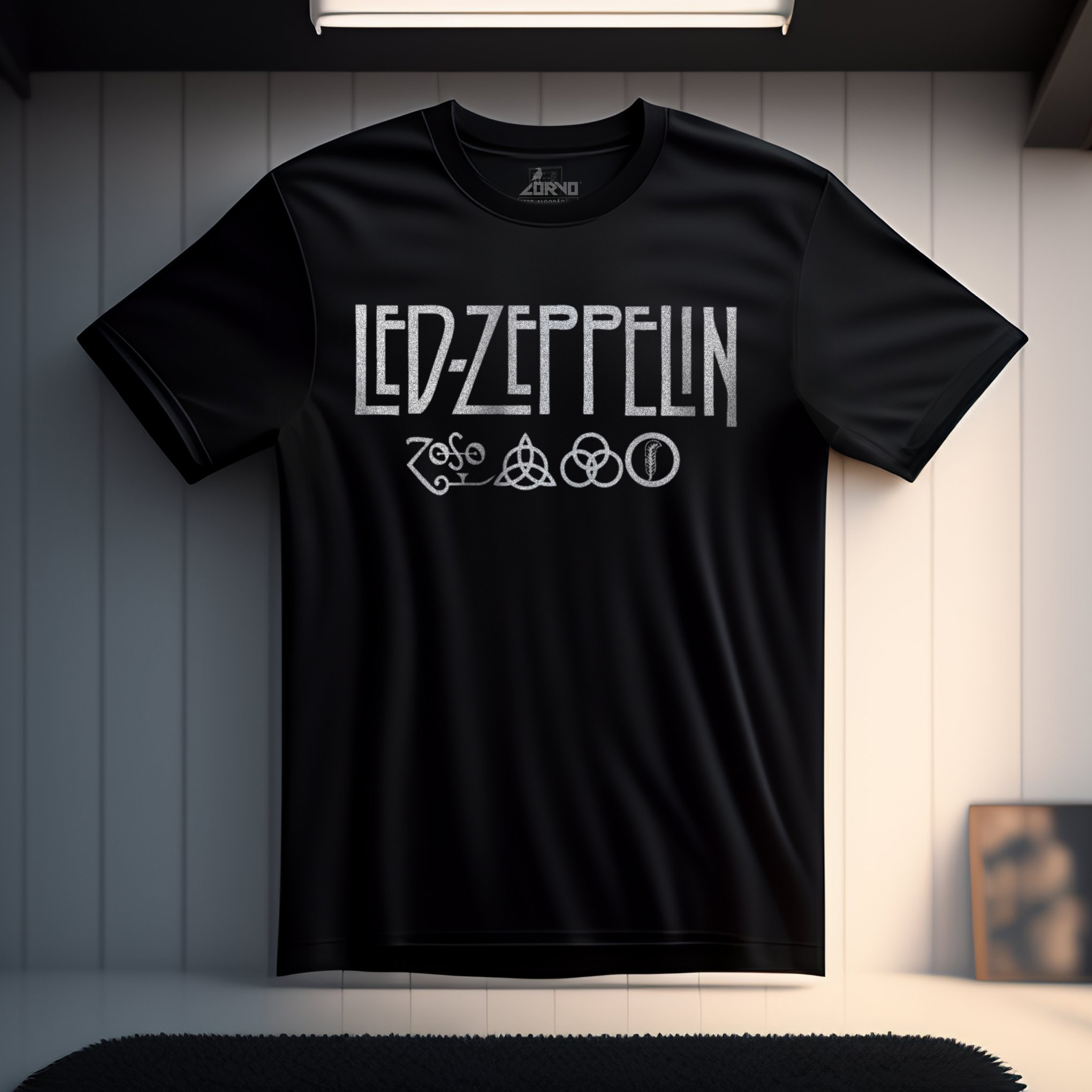 Camiseta Led Zeppelin - Silk Metalizado