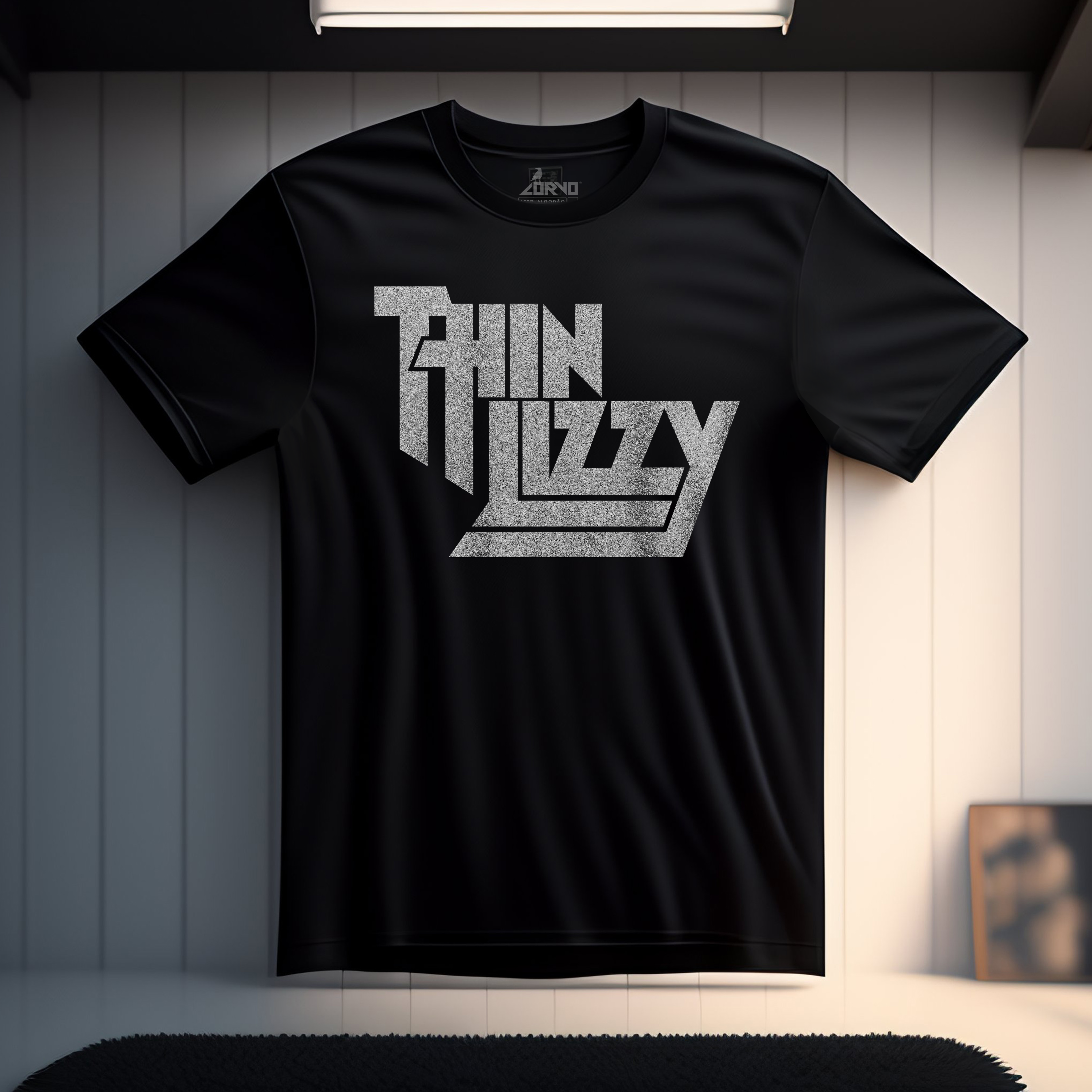 Camiseta Thin Lizzy - Silk Prateado