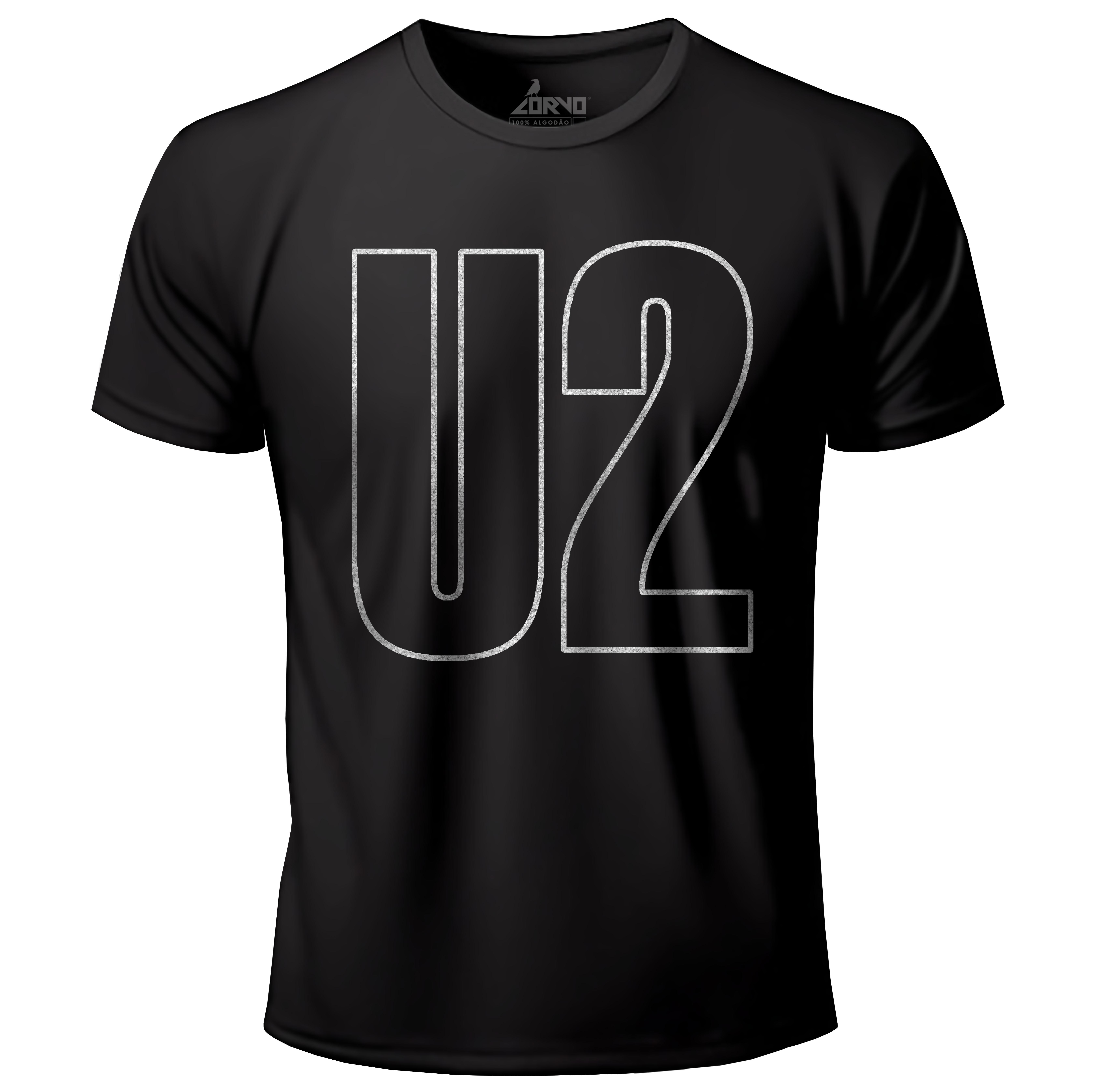 Camiseta Banda U2 - Silk Metalizado