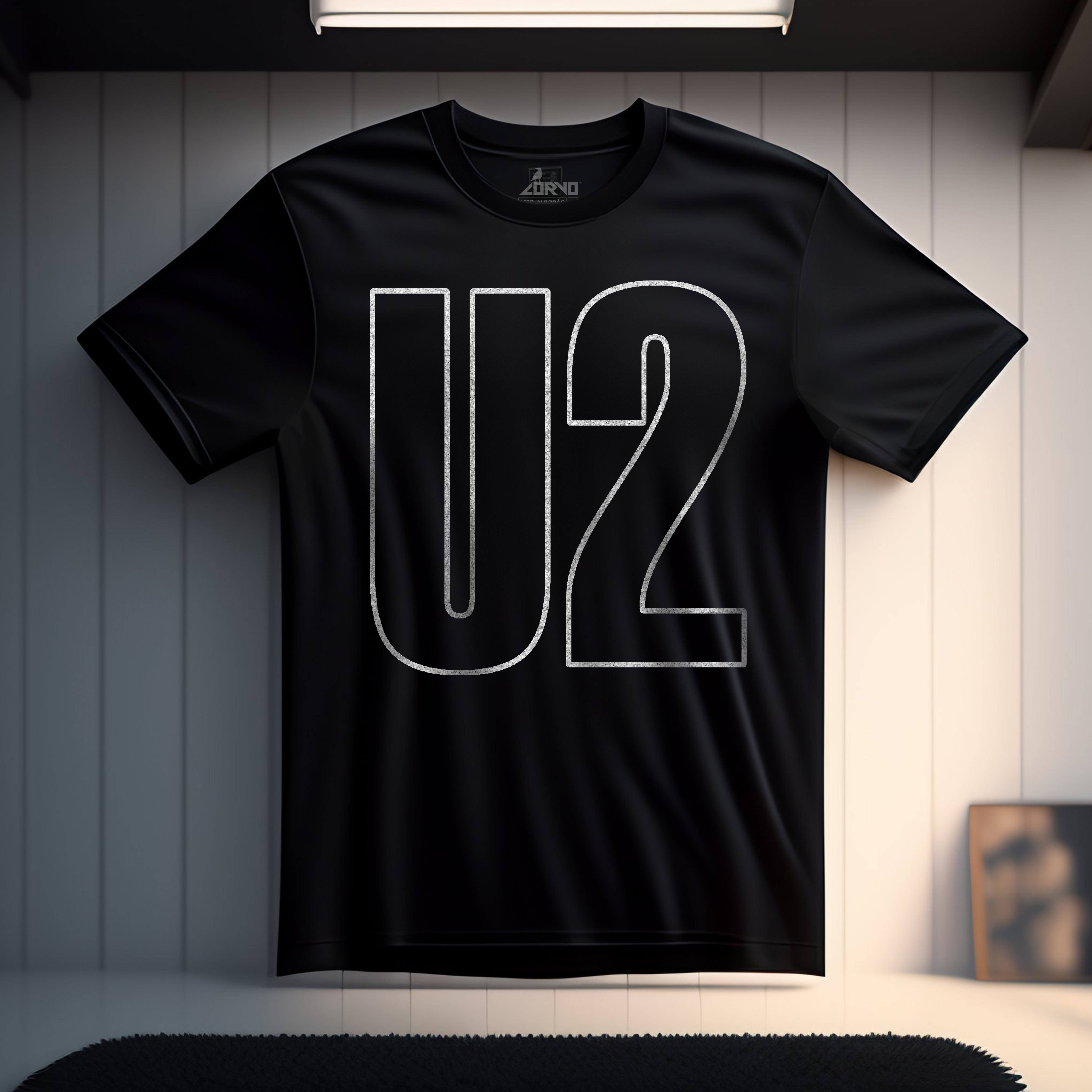 Camiseta Banda U2 - Silk Metalizado