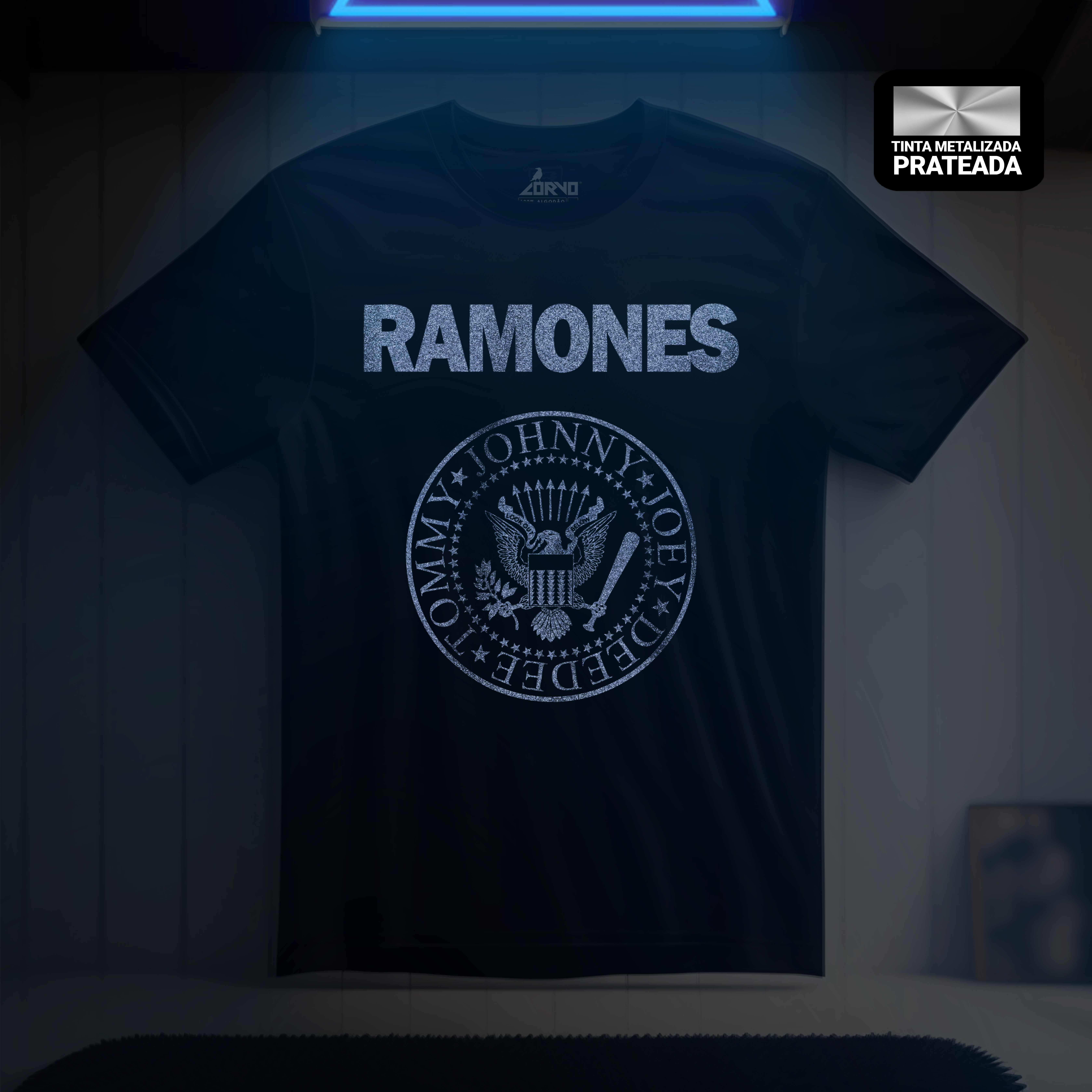 Camiseta Corvo Ramones